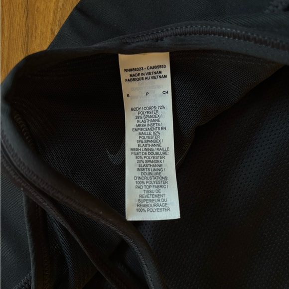 Nike Indy Women's Light-Support Padded V-Neck Sports Bra in Black - Picture 4 of 8